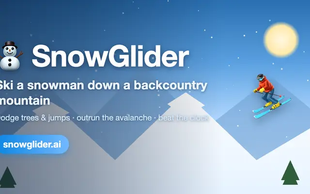 SnowGlider game preview