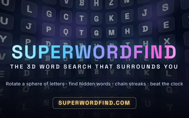 Super Word Find game preview