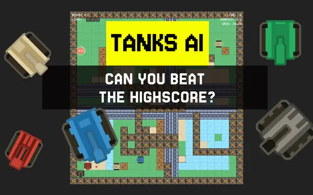 Tanks AI game preview